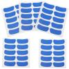50 Sheets of Blue Athletic Eye Stickers PVC, Cleanable Removable view 1