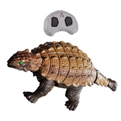 FOYTOKI 1Set Remote Control Walking Dinosaur Model for Simulation Electric Figure with Realistic Sounds Dinosaur Present for Boys