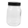 Abaodam Glass Points Reward Can for Boys and Girls Money Bank for Boys and Girls Coin Counter Jar Mason Jar Style Savings Bank Break to Open view 1