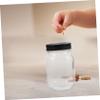 Abaodam Glass Points Reward Can for Boys and Girls Money Bank for Boys and Girls Coin Counter Jar Mason Jar Style Savings Bank Break to Open view 4