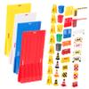 CORHAD Mini Traffic Sign Toy Educational Road Sign Model Simulation Road Toys Boys and Girls view 1