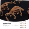 BRIGHTFUFU 24Pcs Mini Dinosaur Figurines Creative Educational Playthings for Assorted Styles for Playtime Learning Imaginative Fun view 4