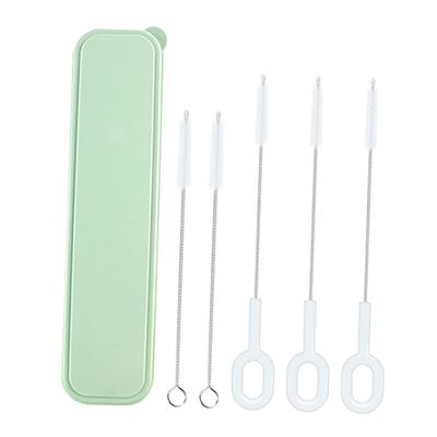 BESPORTBLE 1set Portable Cleaning Brush Kit for Straws Bottles Soft Bristles for Cleaning of Cups Tumblers Bottles Includes Brushes Various