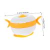 HANABASS Insulation Bowl Boy Girl Bowl Lids Large Capacity Safe for Toddlers Smooth Edges Dishwasher Safe view 2