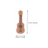Yardwe 6pcs Guitar Model Display Micro Guitar Decors Mini Simulation Mini Desktop Adorns view 2