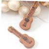 Yardwe 6pcs Guitar Model Display Micro Guitar Decors Mini Simulation Mini Desktop Adorns view 4