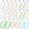 20 PCS Light up Christmas Necklaces, Xmas Party Accessories of 10 Kinds, 3 Glow Modes Christmas Light Necklace party Favors, Multi-color Xmas Light Necklace for FestiveTheme Ugly Sweater Supplies view 1