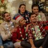 Christmas Party Accessories, 12PCS Christmas Light Necklace, Christmas Favors Colorful Bulbs, 3 Modes Light Up Christmas Necklace Santa Claus Christmas Trees Snowmen Christmas Necklaces Adults view 4