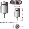 2PCS 24V RS555 12000 RPM Electric Drive Motor for Power Wheels Motor Upgrade,30V 36V High Speed Engine for Kids Ride on Toys Car Replacement Parts view 4