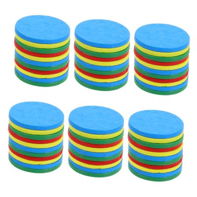 BCOATH DIY Creative Game Tokens Wooden Chips for Boys and Girls Educational Game