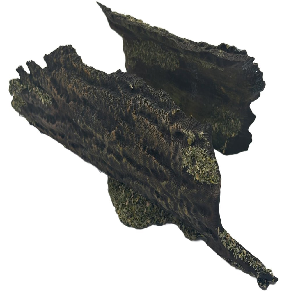 Legion Terrain - Forest Fallen Tree - Miniature Tabletop Wargaming Terrain (Painted)