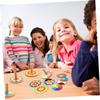 HANABASS 2sets Wooden Tops Gyroscope Toys for Boys and Girls Preschool Toys Fidget view 3