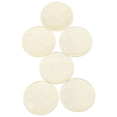 BRIGHTFUFU 6pcs DIY Kaleidoscope Lenses Multicolored Prism Parts for Craft Boys and Girls Bulk Lens Filters for Homemade Kaleidoscopes
