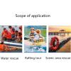 Life Hook Rescue Polewith Rescue Pole, Water Rescue Equipment,for Playgrounds, Water Parks, Swim Club(6.5m/21.3ft) view 2