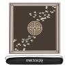 ZHDLdpUS Mahjong Table Mat Home Playing Poker Tablecloth Thickened Soundproof Square Tablecloth Automatic Mahjong Table(Coffee,75cm/29.5in) view 1