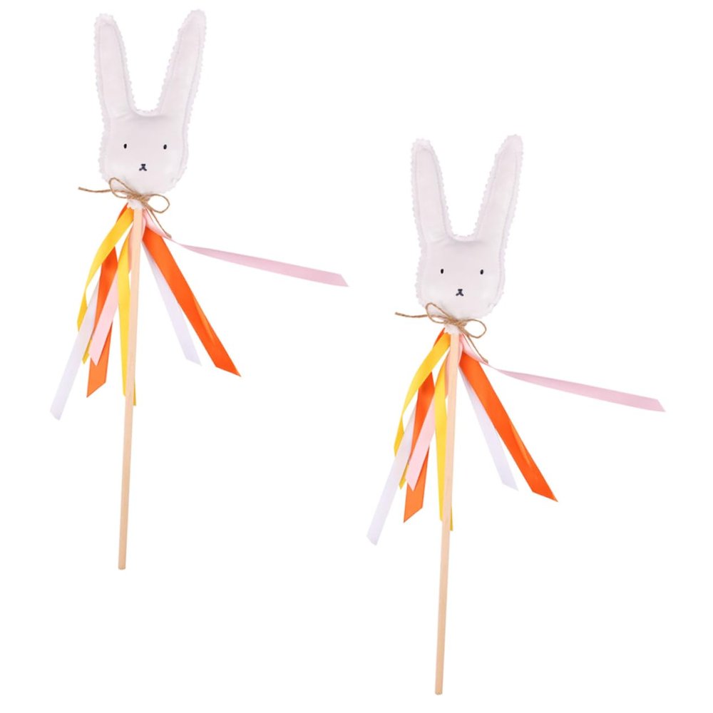 CORHAD 2pcs Easter Fairy Stick Toys Adorn Boy Girl Plaything Lightweight for Parties Weddings and Festivals for Boys and Girls Decor and Fun Activities
