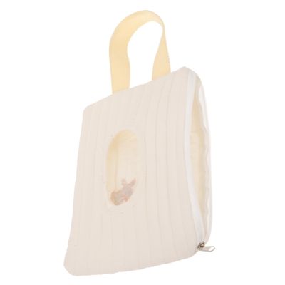 BIUDECO Portable Wet Wipe Dispenser Bag Reusable Travel Wipe Pouch with Cute Embroidered Bunny Design for Parents The Go Reduces Waste