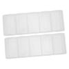 Abaodam 2pcs Poker Chip Holder Coin Organizer Plastic Poker Chips Case Portable Box Tray view 1