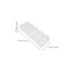 Abaodam 2pcs Poker Chip Holder Coin Organizer Plastic Poker Chips Case Portable Box Tray view 2