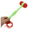 NAMOARLY DIY Boys and Girls Hammer Toy Green Squeaky Mallet Boy Girl Early Educational Toy Pounding Hammers view 3