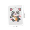 Abaodam 1set Portable Cartoon Chinese Mahjong Playing Cards Dice Mini Home Mahjong Card Game Travel-Friendly Deck for Family and Friends view 2