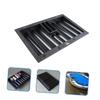 WESIEVYA Plastic Poker Chip Tray Poker Chip Tabletop Tray Plate Accessories Table Holder Storage view 2