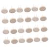 NAMOARLY 24pcs Wooden Doll Stand Dual Steel Needles for Crochet and Felt Animal Display Secure Support Frame for Knitted Dolls Figures Versatile Base for Photography and Organization view 1