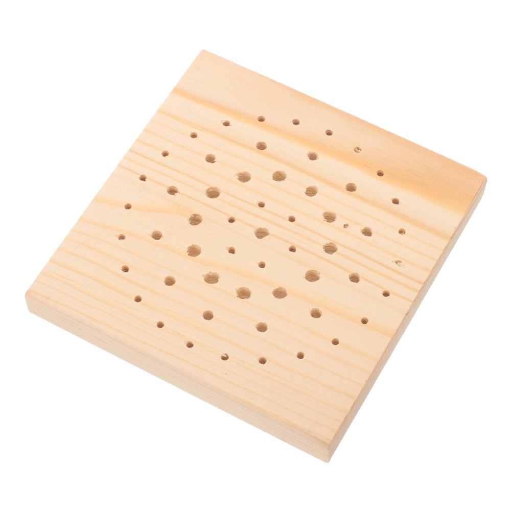 Angoily Character Doll Stand Wooden Insert Board Pottery Sculpting Base for Doll Displaying