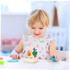 Angoily Character Doll Stand Wooden Insert Board Pottery Sculpting Base for Doll Displaying view 3