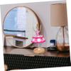 Yardwe Adjustable Doll Stand Doll Displaying Stand Stable Wooden Storage Shelf view 4