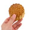 Yardwe Realistic Fake Mooncake Pu Material Elastic Moon Cake Mold with Aromatic Scent Chinese Food Decoration for Home and Holiday Display view 2