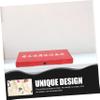 BCOATH Mini Mahjong Set Travel Portable Chinese Tiles Game Dice Mahjong Tile Game for Home Travel view 3