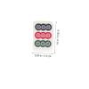 BCOATH Mini Mahjong Set Travel Portable Chinese Tiles Game Dice Mahjong Tile Game for Home Travel view 4