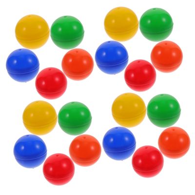 YARNOW 20pcs Colorful Lottery Fun Hollow Game for Parties Raffles and Activities Lightweight and Safe for Entertainment