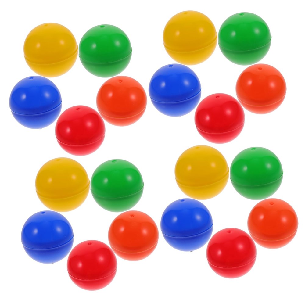 YARNOW 20pcs Colorful Lottery Fun Hollow Game for Parties Raffles and Activities Lightweight and Safe for Entertainment