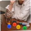 YARNOW 20pcs Colorful Lottery Fun Hollow Game for Parties Raffles and Activities Lightweight and Safe for Entertainment view 2