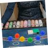 YARNOW 20pcs Colorful Lottery Fun Hollow Game for Parties Raffles and Activities Lightweight and Safe for Entertainment view 3