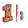 BRIGHTFUFU 1st Birthday Mushroom Pinata Party Supplies Candy Pinata Toy for Kids Retro Design view 2