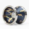 W1LD (Worldwide 1nnovative Leading Design) Milder Yo-Yo - Bi-Metal 6061+Titanium Rim YoYo (Merry Go Round- Navy Orange Splash) view 1