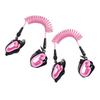 Children's Anti Lost Wristband with Lock Rotating Head 2Pcs Pink view 1
