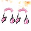 Children's Anti Lost Wristband with Lock Rotating Head 2Pcs Pink view 2