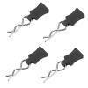 Keenso Steel Fixing Bracket for RC Car, Cool Body Shell Clip Pin Set, for 1/8 1/10 1/12 RC Car (1 view 1