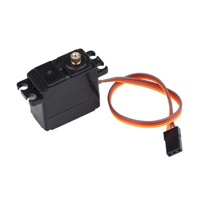 Metal Gear Servo Cover 2.2kg High for 1/16 1/14 1/12 RC Car, Low Energy Consumption, Easy Install and Use