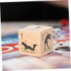 BESPORTBLE 3sets Exercise Dice Fun Workout Dice for Home Parties and Ktv for Fitness Training and Exercise Activities view 2