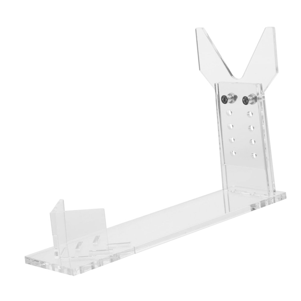 ABOOFAN Action Figure Stand Adjustable Acrylic Display Rack for Models Doll Holder for Desktop Showcase Versatile Support for Collectibles and Toys