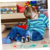 ABOOFAN Action Figure Stand Adjustable Acrylic Display Rack for Models Doll Holder for Desktop Showcase Versatile Support for Collectibles and Toys view 3