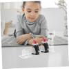 ABOOFAN Action Figure Stand Adjustable Acrylic Display Rack for Models Doll Holder for Desktop Showcase Versatile Support for Collectibles and Toys view 4