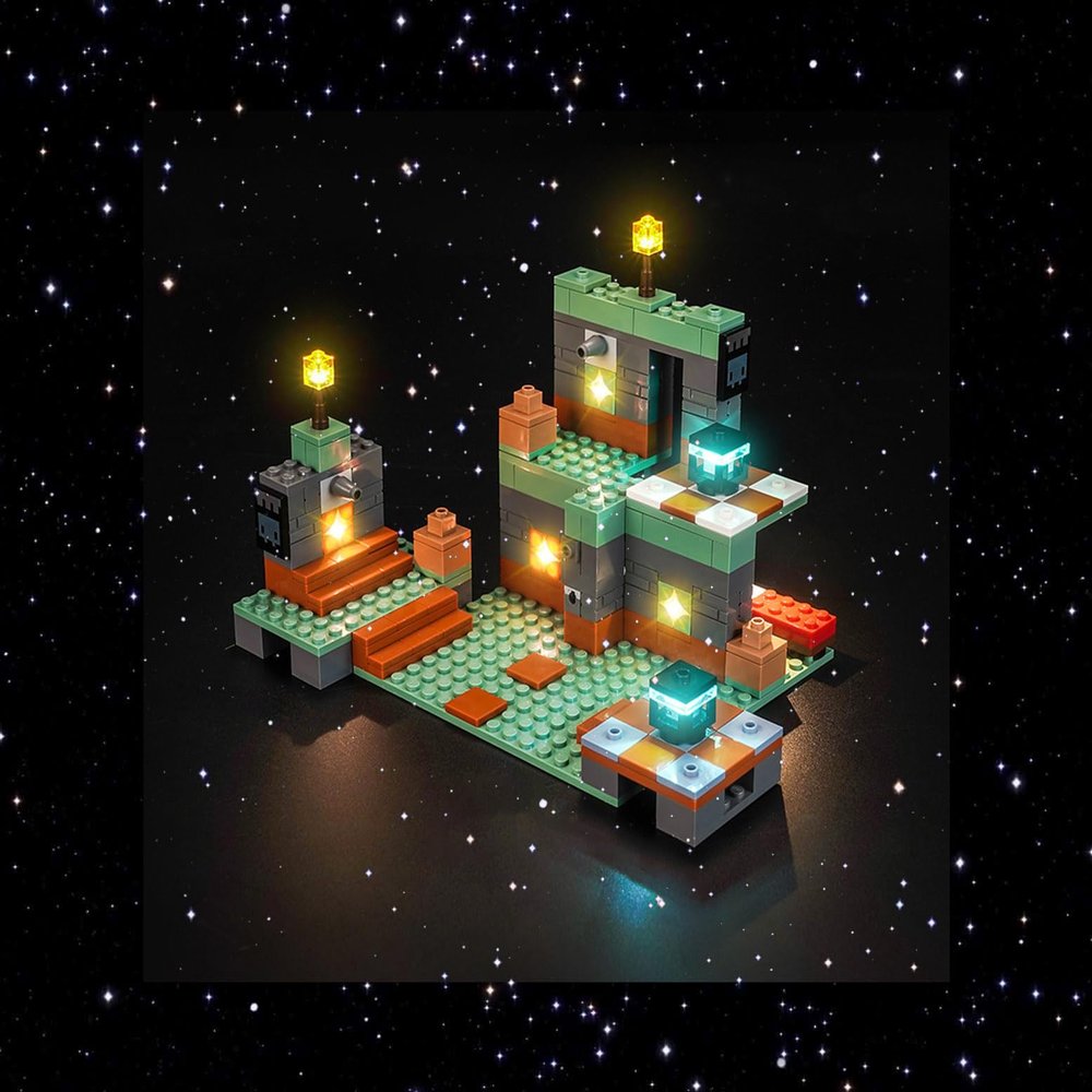 Brick Shine Light Kit for The Trial Chamber 21271(Model Set is not Included) (Classic)