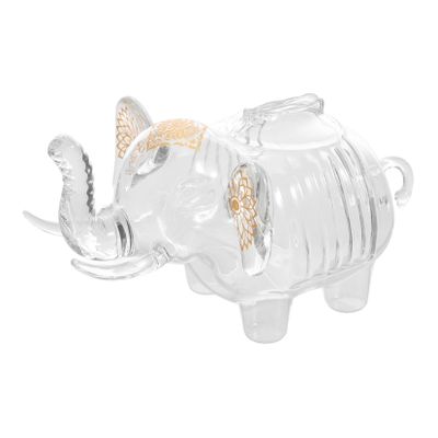 Abaodam Elephant Piggy Bank for Boys and Girls Elephant Decor Coin Storage Jar Animal Money Bank