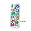 KICHOUSE 1set Removable Floor Number Game Stickers for Boys and Girls Lattice for Playroom and Bedroom Material Fun Patterns for Interactive Learning and Decor view 2